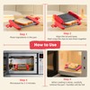 Mico Dingker Microwave Sandwich Maker, Microwave Toastie Maker, Snack Maker