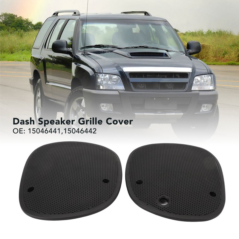 2pcs Dash Speaker Grille Cover 15046441 Left Right Dash Speaker