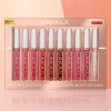 Paquete De 10 Brillos Labiales Impermeables Cakaila.