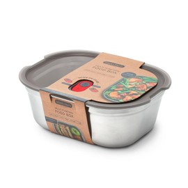 BLACK + BLUM FBSS-BX. Microwavable Stainless Steel Lunch Box Multi-Function Container, 1200 milliliters