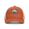 Simms Double Haul Icon Trucker Simms Orange One Size
