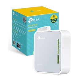 TP-Link AC750 Dual Band Wi-Fi Travel Router (Support Router Mode/Hotspot/Range Extender Mode/Client Mode/Access Point Mode, 1 USB 2.0 Port/1 Micro USB Port, 1 WPS Button, UK Plug (TL-WR902AC))