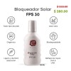 Bloqueador Solar Biodegradable Orgánico Fps 30 Real