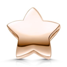 MATERIA by Matthias Wagner Star Charms Pendant 925 Silver for Women and Girls in 3 Colours, Silver