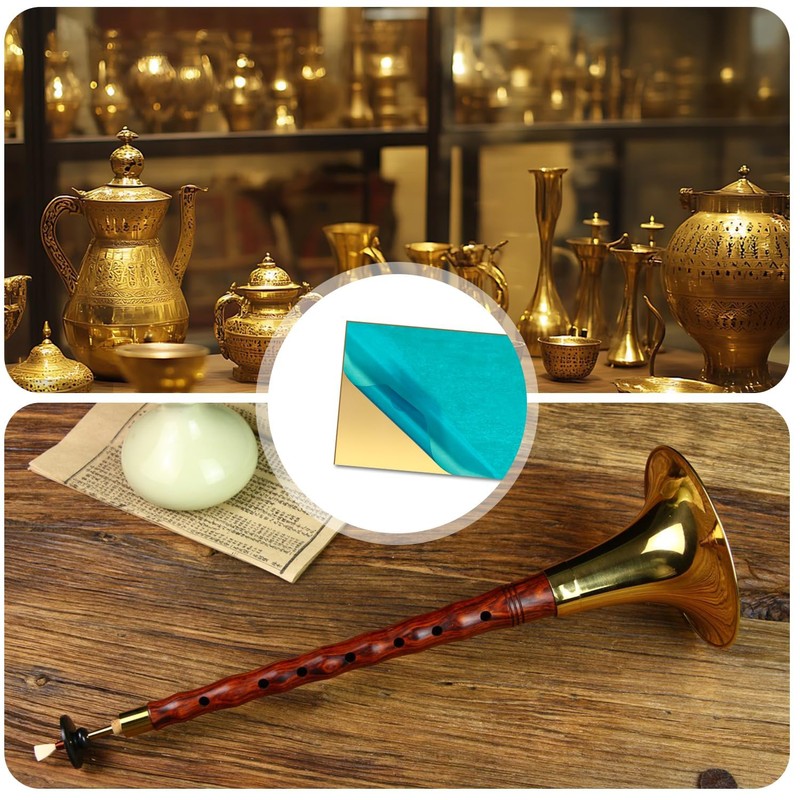 Brass Sheet 1.5mm Thick, 100 x 150mm, 99.9% Pure Brass