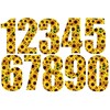 MONOGRAM Classic Signs Wheelie Bin Number Sunflower 0