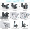 HOLACA Starlink Mini Mount, Starlink Mini RV Ladder Mount, Aluminum