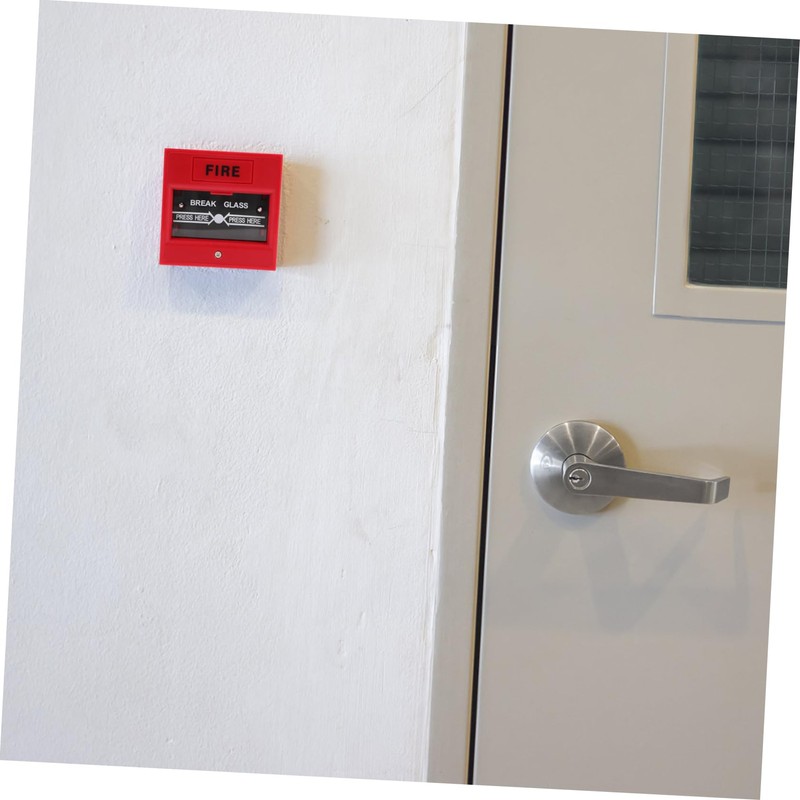 TEHAUX 5pcs Emergency Glass Break Alarm Button Manual Reset Activation