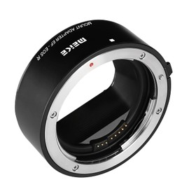 Meike Metal Lens Adapter EF-EOSR Supports Full Frame and Auto Focus Mount Converter for Canon EF Lenses to EOS-R EOS-RP R5 R6 R7 and RED Komodo Cameras