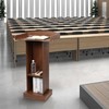 BEQUZON Podium Stand for Lectern Presentation Church Classroom, Pulpit with