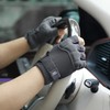 FIORETTO Fingerless Gloves, Half Finger Gloves for Driving, Cycling, Shooting,