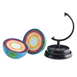 Science Mad AR Discovery Mini Globe For Kids - Learn About Planet Earth, Wonders of World, Continents and Solar System - Features Augmented Reality App, Globe and Stand, 6+ Years