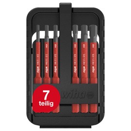 Wiha SB 2831B801 slimBit Box, Red, 6 TLG, (43156)