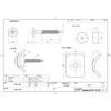 DAIDOHANT (ダイドーハント) Corrugated Board Attachment Screws, Bronze [For Wood Substrate]