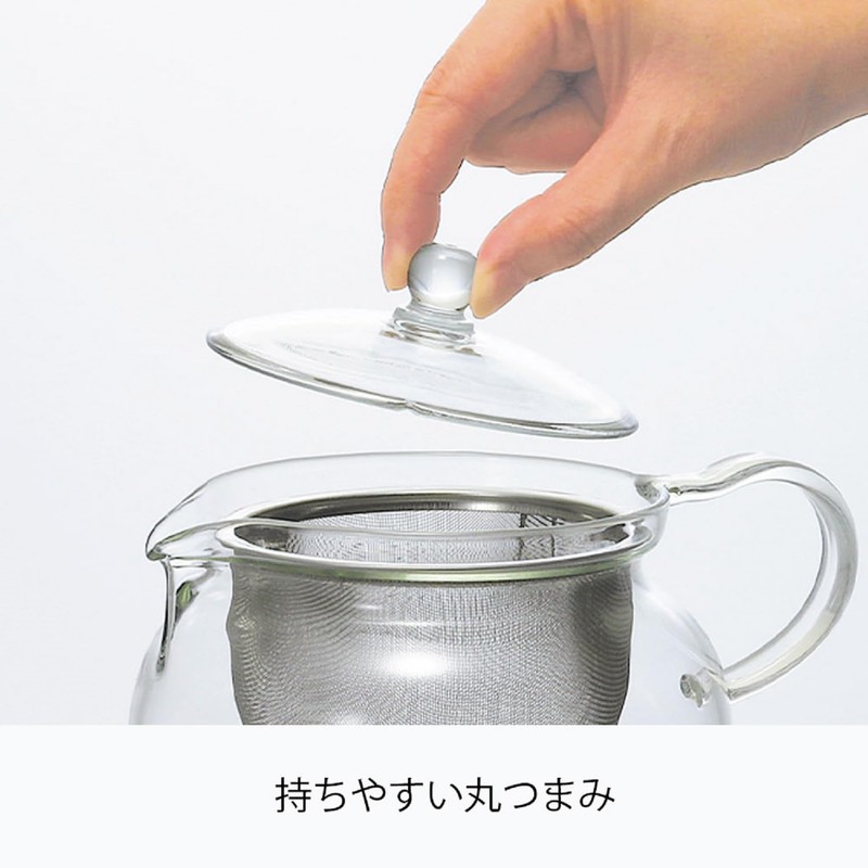 Hario ChaCha Kyusu "Maru" Tea Pot, 300ml