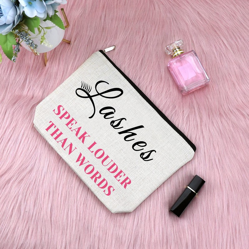 Funny Makeup Lovers Gift for Women Makeup Bag Graduation Gift