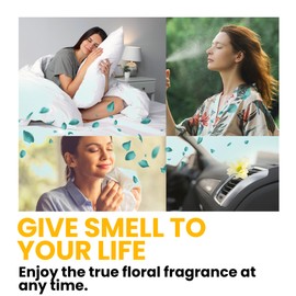 bleu & marine Bretania - Organic Lavender Floral Water 500 ML | Distilled from Wild Lavandula Angustifolia | Calming and Cooling Properties | Delicate Floral Aroma, 17.59 Fl oz