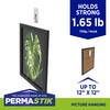 PermaStik Picture Hanging Kit Includes Removable Adhesive Hooks, 9 Small,