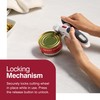 Zyliss Lock N' Lift Can Opener with Lid Lifter Magnet