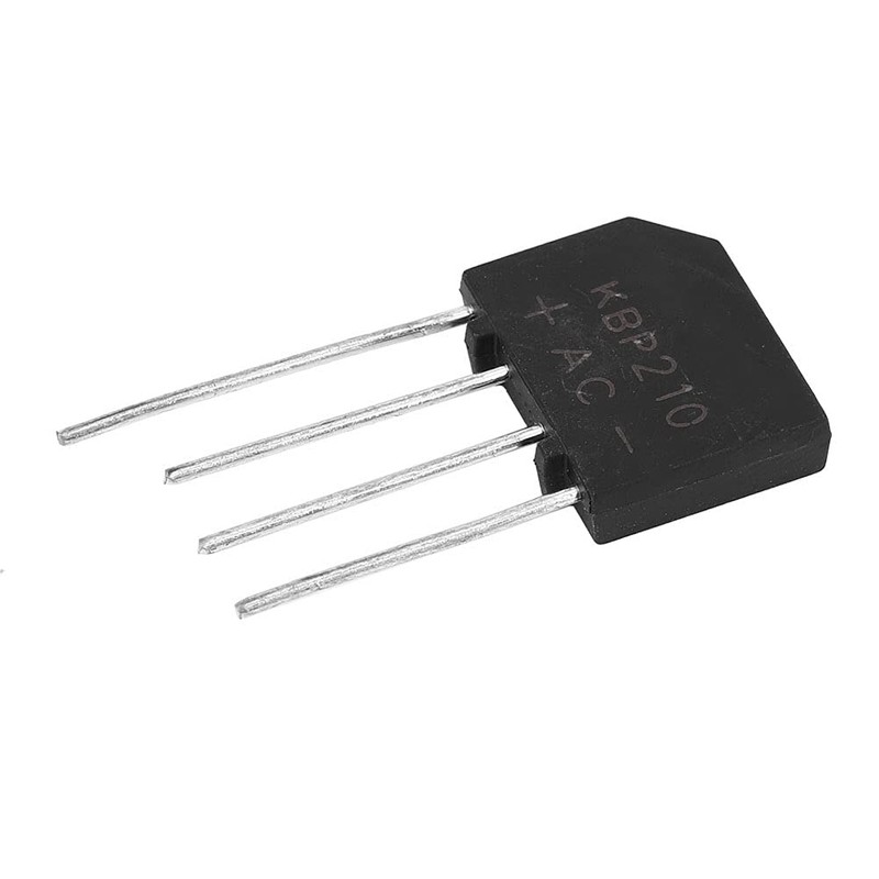 Diode Bridge, KBP210 Diode Bridge 2A 1000V Flat Bridge Rectifier,