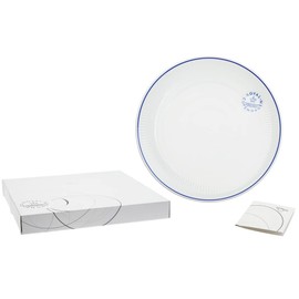 ROYAL COPENHAGEN 1058881 Blue Line Coupe Plate, Plate, 9.1 inches (23 cm), Wedding Gift, Gift