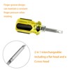 Buspoll Stubby Magnetic short Screwdriver with Phillips and Flat Heads