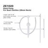 ZEELINE BY MILTON Hand Pump for Quart Bottles, 28MM Neck,