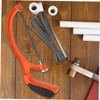 SHINEOFI 1 Set Mini Hacksaw with Replacement Blades Ergonomic Handle