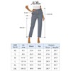 NIMIN Work Pants for Women High Waist Pants with Pockets