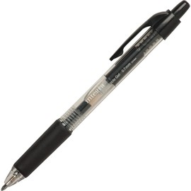 Integra Gel Pen, Retractable, Comfort Grip, 0.7mm Point, Black (ITA30035)