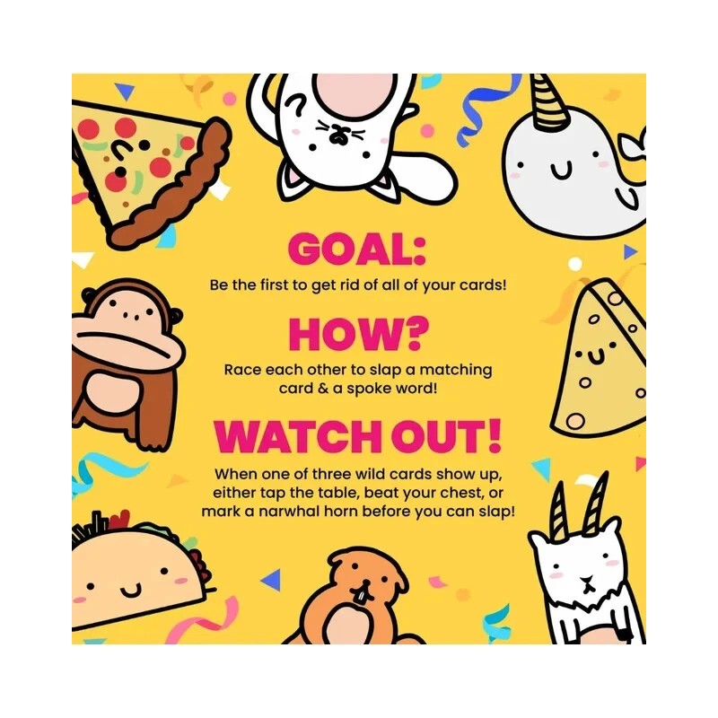 Dolphin Hat Games, Taco Cat Goat Cheese Pizza Card Game