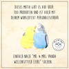 Mr. & Mrs. Panda Set of 6 Coaster Set Budgie