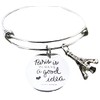 Paris is Always a good idea Bracelet, Eiffel Tower Braclet