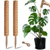 Moss Pole, 2 Pack 17 Inch Monstera Plant Support for