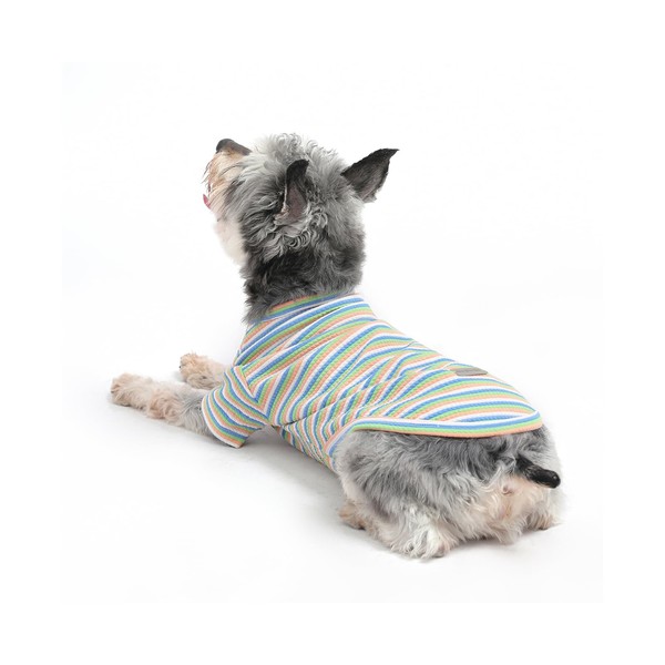 MengMengDa Dog Clothes for Small Dogs, xs Dog Shirts Cotton