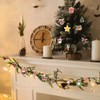 Christmas Craft Buttons 100pcs - Assorted Wooden Sewing Buttons for