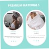 LABRIMP Comfortable Shower Wrap for Women Absorbent Bath Towel with
