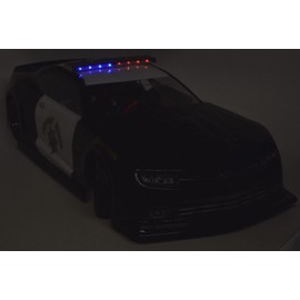 Apex RC Products 1/10 16 LED Police Light Bar W/ 9 Selectable Modes #9015RB