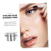 minkissy Stainless Steel Eyelash Glue Storage Tank for Beauty Salon