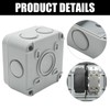 Newnessai Waterproof Wall Push Button Release Switch, Replacement for Doorbell