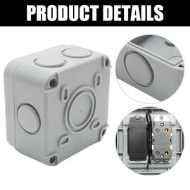 Newnessai Waterproof Wall Push Button Release Switch, Replacement for Doorbell System Automatic Door System Commercial Places