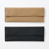 Muji Jeans Label Pencil Case Dark Grey 84924927