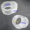 3pcs Door Stopper Transparent Silica Gel Door Handle Buffer Wall