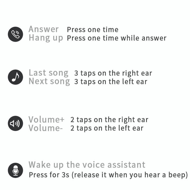 J18 True Wireless Bluetooth Earphones Stereo Headset Handsfree Waterproof EarbudsGreen