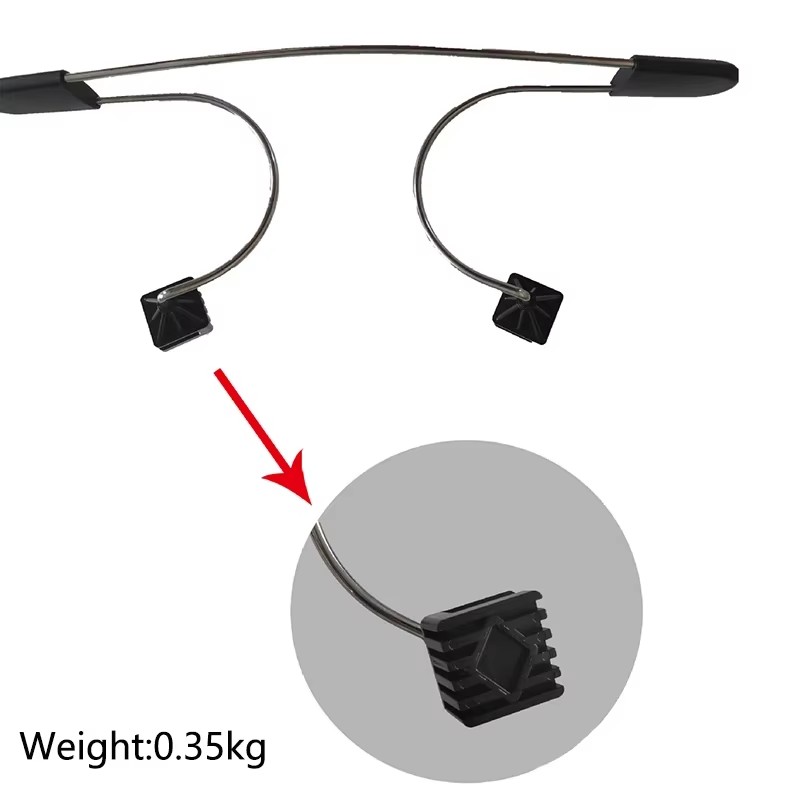 Stainless Steel Car Headrest Coat Hanger for Jackets, Suits &
