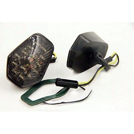 HTTMT MT224-009-SK luces LED de señal de giro de humo compatibles con Suzuki Gsxr 600 750 1000 2001-2004