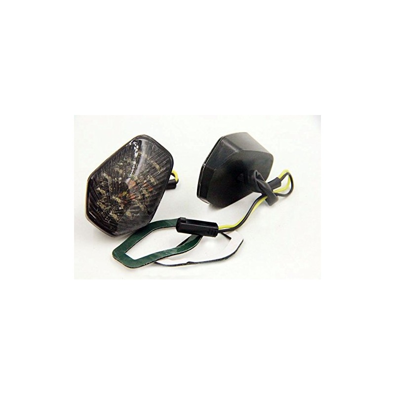 HTTMT MT224-009-SK luces LED de señal de giro de humo