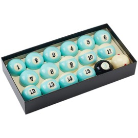 YANMEIYA Pool Balls Billiard Balls Billiard Balls Set 17 Balls Pool Table Balls