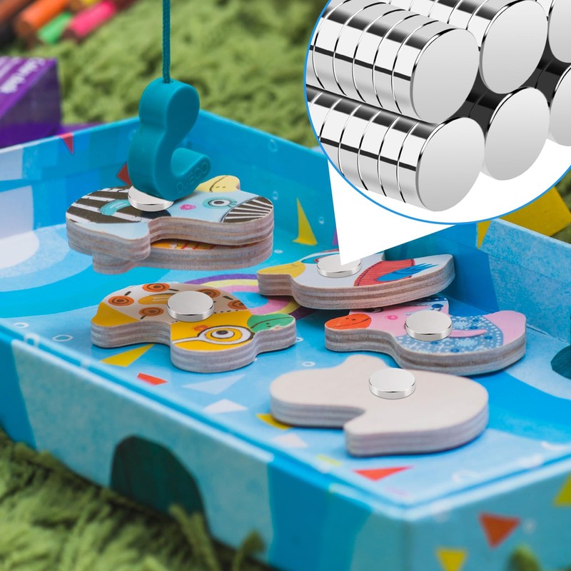 MIN CI 250Pack Small Magnets, 5x1mm Small Magnets for Craft