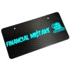 BUFU Carbon Fiber License Plate, 12"x6"